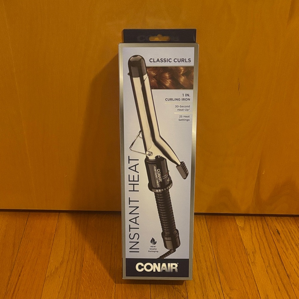 Conair Instant Heat Curling Iron NWT
